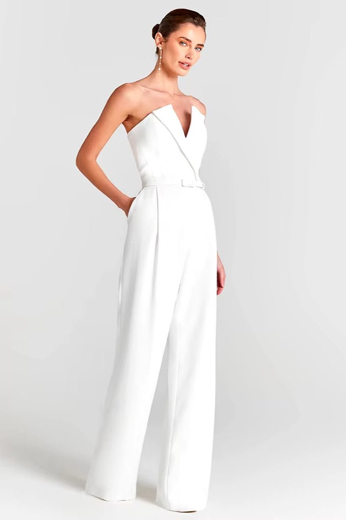 The Perfect White Jumpsuit
