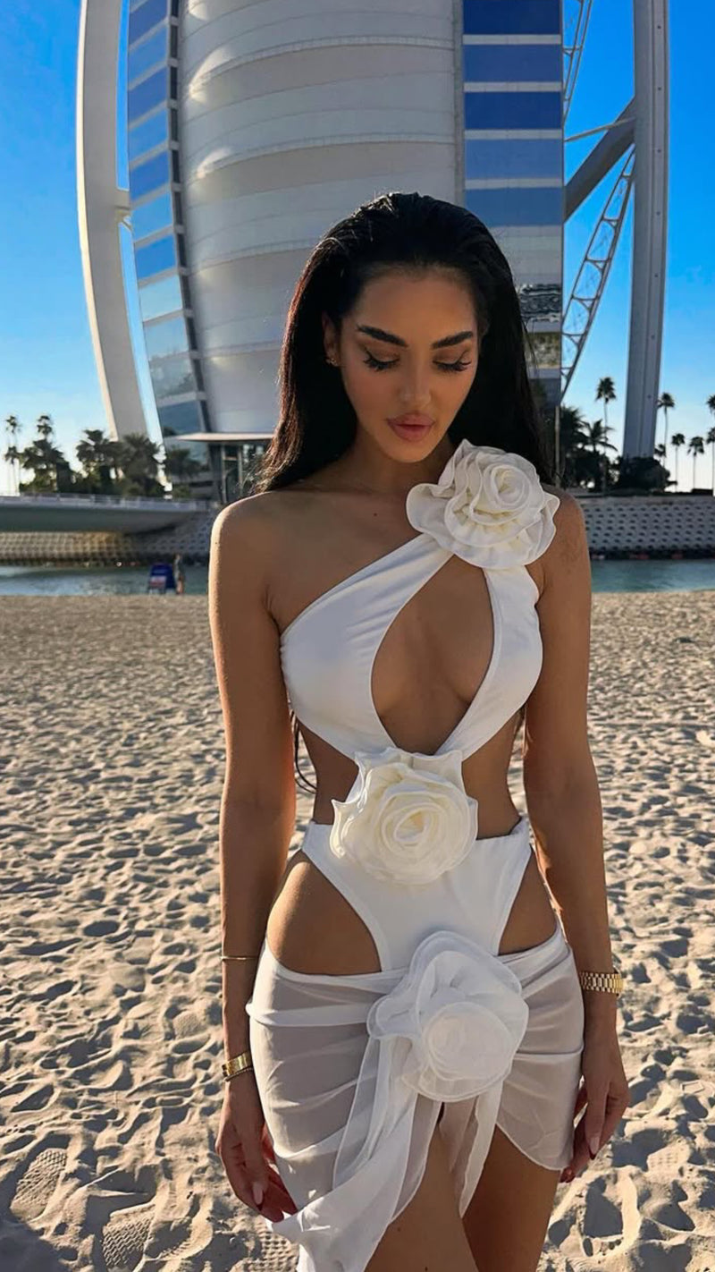 Isabell Swimsuit Floral Roses