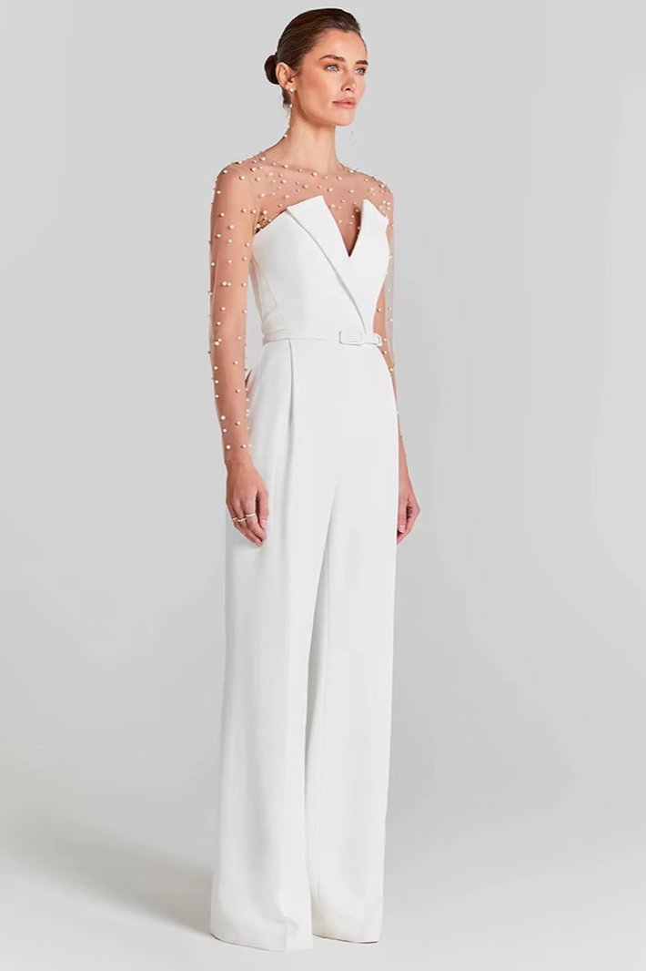 The Perfect White Jumpsuit