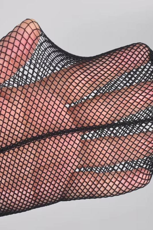 Sexy Lingerie Sexy Fishnet Stockings Women'S Sexy Fishnet Tights Cuban Back Line with Bow Mesh Pantyhose Female Sexy Hosiery