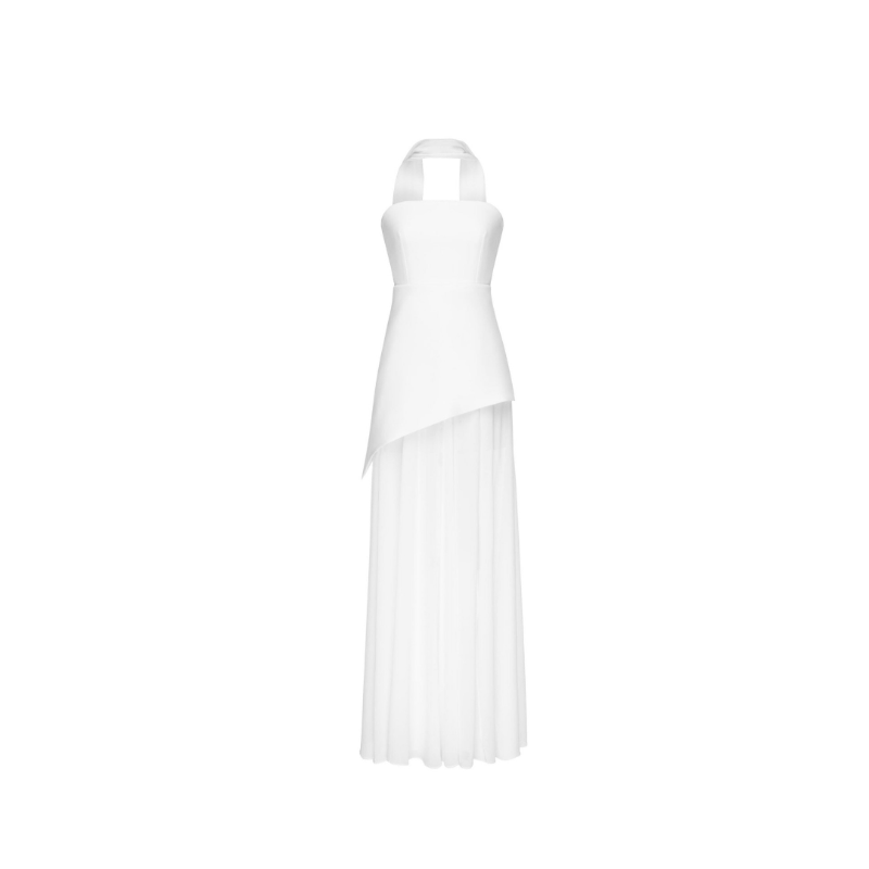 Luxuriöses Kleid für Gala oder Hochzeit – fließend, elegant, modern
Luxury gown for gala or wedding – flowing, elegant and modern