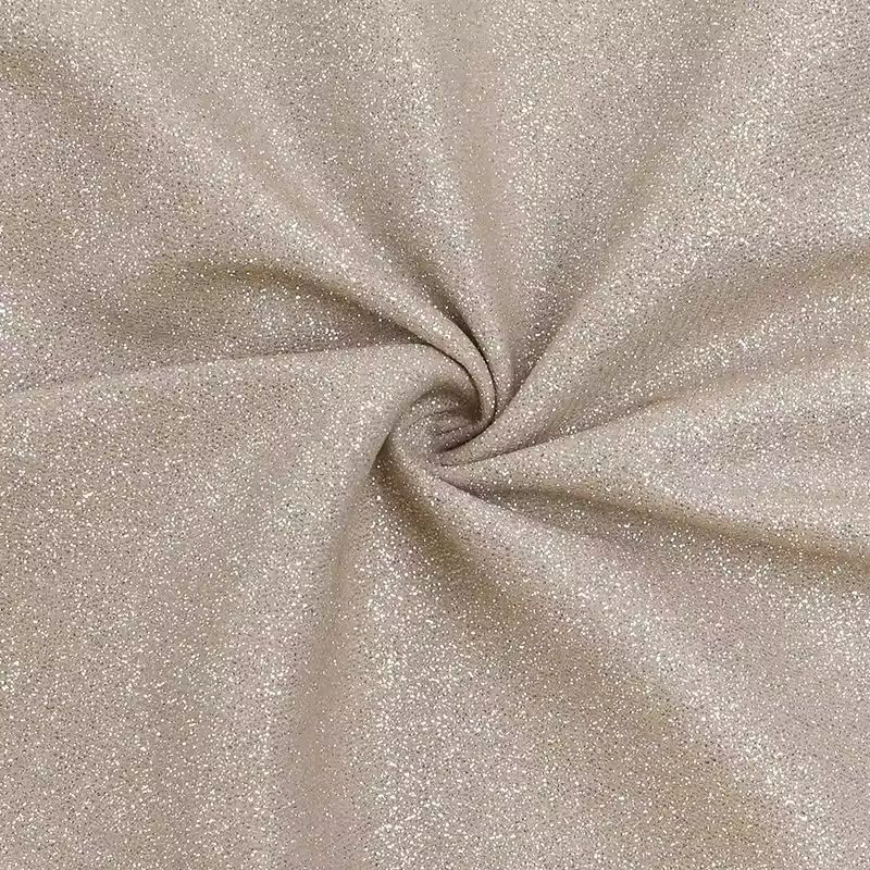 Luxury champagne sequin maxi dress with open back – French-inspired sparkle gown for gala night or elegant birthday party.