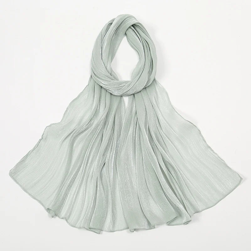 Flowy chiffon hijab for daily wear – rose gold tone by Chic and Charm