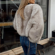 Luxurious Faux Fur Short Coat - Chic&Charm