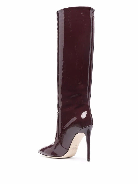 Glossy High Boots                                               Chic&Charm