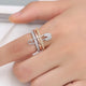 Fashion Pin Connection Three Layers Designer Fashion Ring for Women Valentine'S Day Gift Jewelry R7393