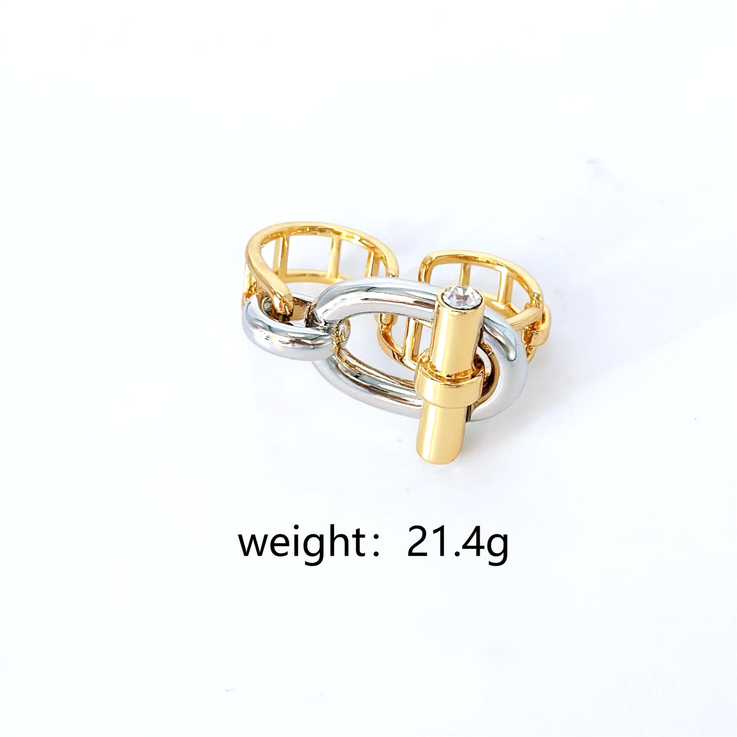 New Waterproof Cubic Zirconia OT Buckle Bangles Stainless Steel Bracelets Tarnish Free Jewelry Gift for Women Factory Wholesales