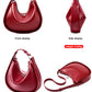 2024 Trendy Luxury Designer Hobo Bag Women Underarm Genuine Leather Shoulder Crossbody Bag Handbag Gift for Wife Lover Mom