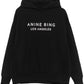 2024 Hot Sale 23SS Desginer Fashion Cotton Hooded New AB Anines Bing Classic Alphabet Print Casual Men'S and Women'S Hoodie