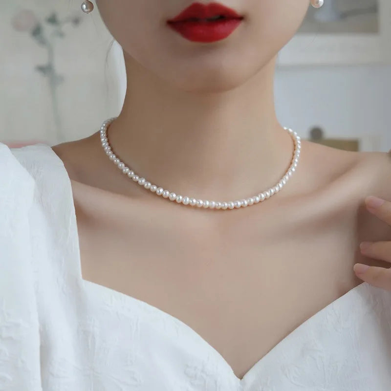 Luxury Quality Jewelry CC Style Camellia Pearl Necklace Long Pendants Layered Collares De Moda Flower Party Jewelry