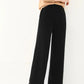 High-Waisted Wool Pants