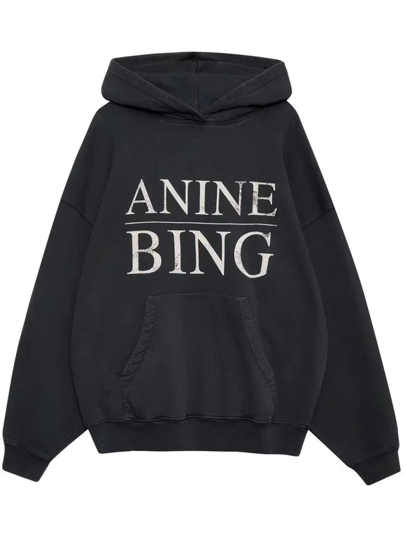 2024 Hot Sale 23SS Desginer Fashion Cotton Hooded New AB Anines Bing Classic Alphabet Print Casual Men'S and Women'S Hoodie