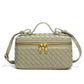 Handmade Woven Box Bag Makeup Box Original 2024 Spring and Summer Fashion New Shoulder Handheld Crossbody Bag