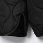 black quilted jacket - modern quilted outerwear - trendy  jacket - new 2025