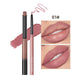 2Pcs Lipstick  Pen Set Matte Nude Lip Liner Pencil Waterproof Long Lasting Lipstick Pen Contour Makeup for Women