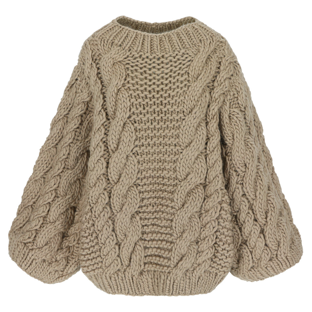 Soft Women's Chunky Knit Sweater with Casual O-Neck and Long Sleeves | Perfect for Layering with Jeans or Skirts for a Chic, Comfortable Look