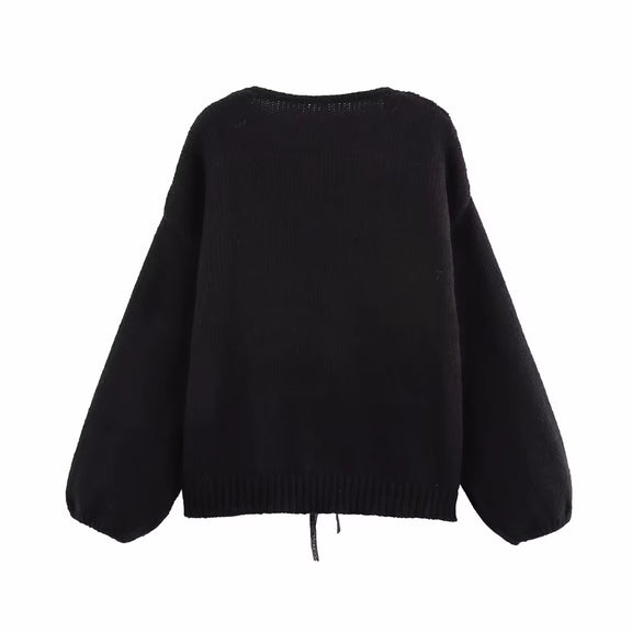 Sophisticated Women's Cardigan in High-Quality Polyester