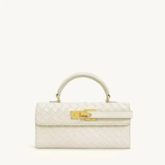 Sustainable designer crossbody bag for women in vegan PU leather