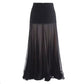 Elegant black pleated skirt for women with high waist – versatile and trendy for every occasion.