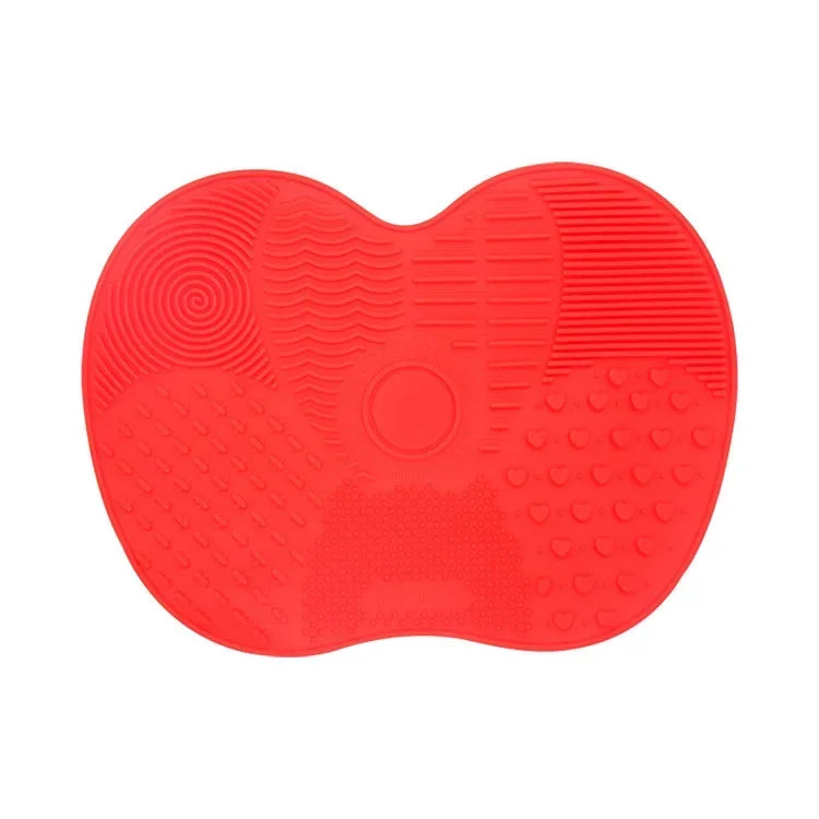 Colorful Silicone Brush Cleaner Scrubber Board for effective cleaning of makeup brushes.