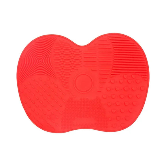 Colorful Silicone Brush Cleaner Scrubber Board for effective cleaning of makeup brushes.