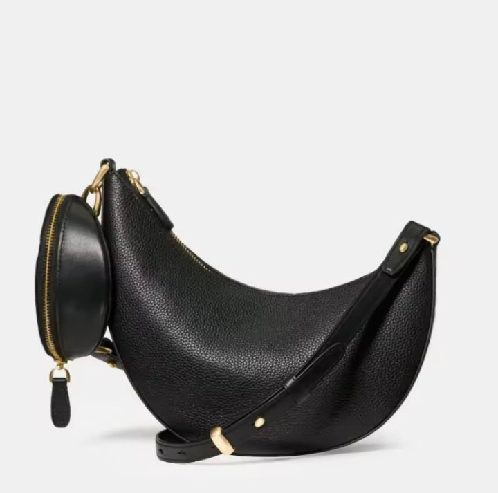 Mini coin purse detail – Chic and Charm Eclipse Half Moon Bag set