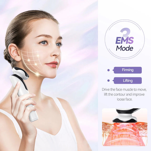 High-Quality EMS Facial Massager for Deep Cleaning and Anti-Aging Benefits.