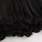 Fashion-forward black pleated skirt for women, high waisted and perfect for elegant spring outfits.