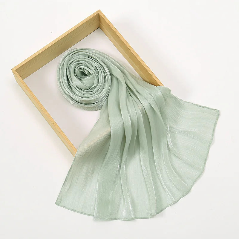 All-season hijab made of stretch chiffon – Chic and Charm collection
