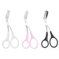 High-Quality Eyebrow Trimming Set with Curved Razor and Scissors in Various Colors - Perfect for Precision Grooming