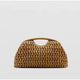 Raffia Chic straw bag – boho style woven tote with phone pocket, soft design for all seasons

