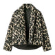 Women’s Sahara coat in leopard print with regular fit – autumn jacket in polyester
