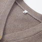 Stylish Khaki Cardigan with Metal Buttons, crafted from a high-quality wool-polyester blend. Features an elegant O-neck, full sleeves, and a regular fit. This short cardigan (4-16 inches) is perfect for modern women seeking comfort and style. Ideal for pairing with jeans or skirts for a chic look. Care instructions: Hand wash or dry clean recommended.
