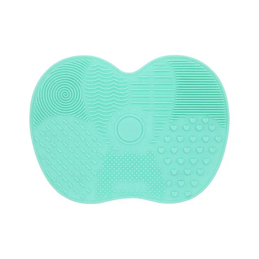 Colorful Silicone Brush Cleaner Scrubber Board for effective cleaning of makeup brushes.